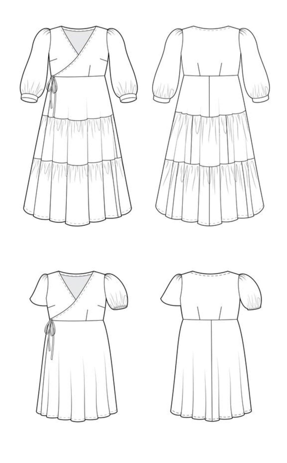 Roseclair Dress By Cashmerette Sizes 12-32