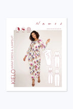 Kielo Wrap Dress And Jumpsuit By Named Clothing
