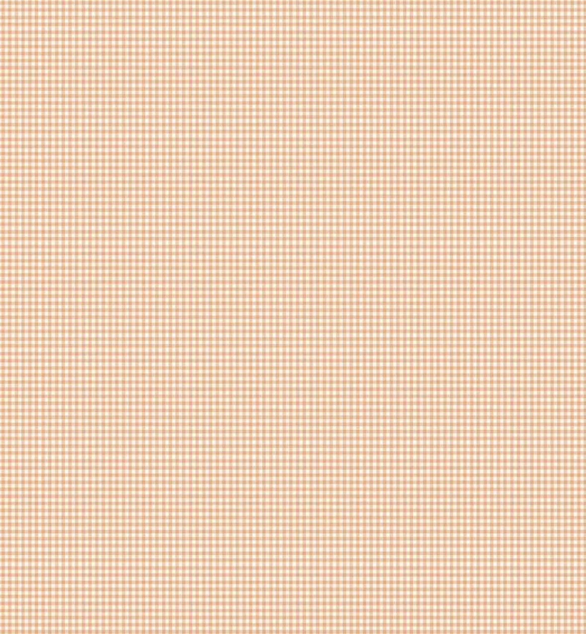 Little Ones - Gingham Coral 188/C - By Makower UK