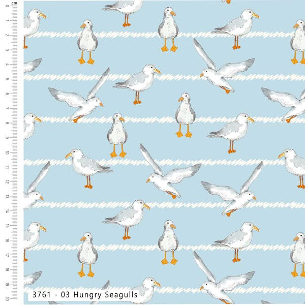 Sundaes By The Sea By Susan Wheeler - 3761-03 Hungry Seagulls