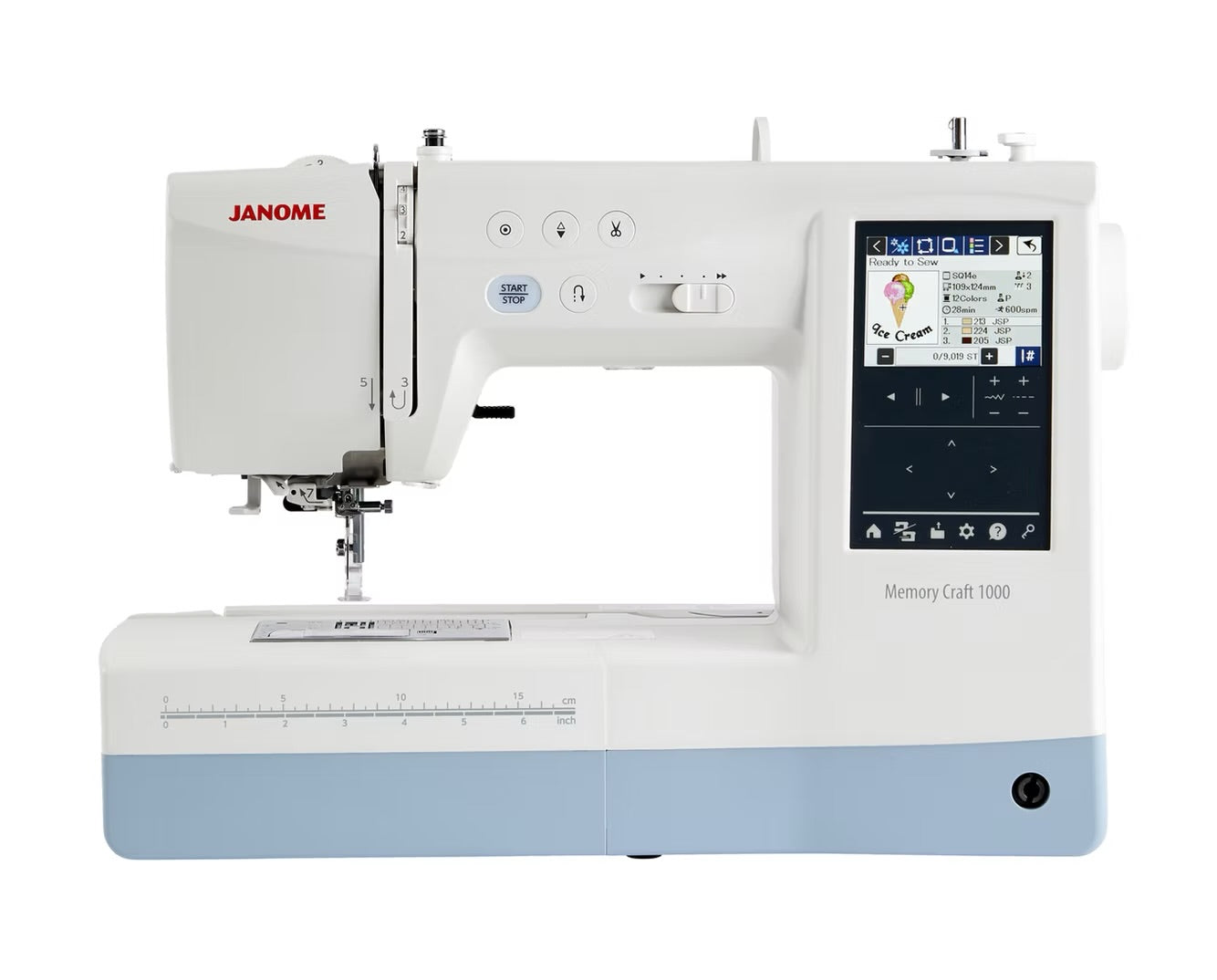 Janome MC1000 Two In One Embroidery And Sewing Machine