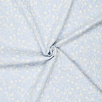 Blue And White Stripe Embroidery