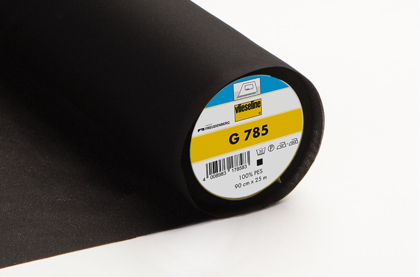 Vlieseline Woven Fusible Interlining G785 Black