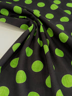 Ex Paul Smith Yarn-Dyed Woven Polka Dot Cotton 1.65 Metre Remnant