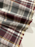 Berry Tartan Check Cotton