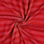 Stitched Stripe Cotton - Red