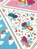 “I Do Believe In Fairies” Cotton Bunting Panel