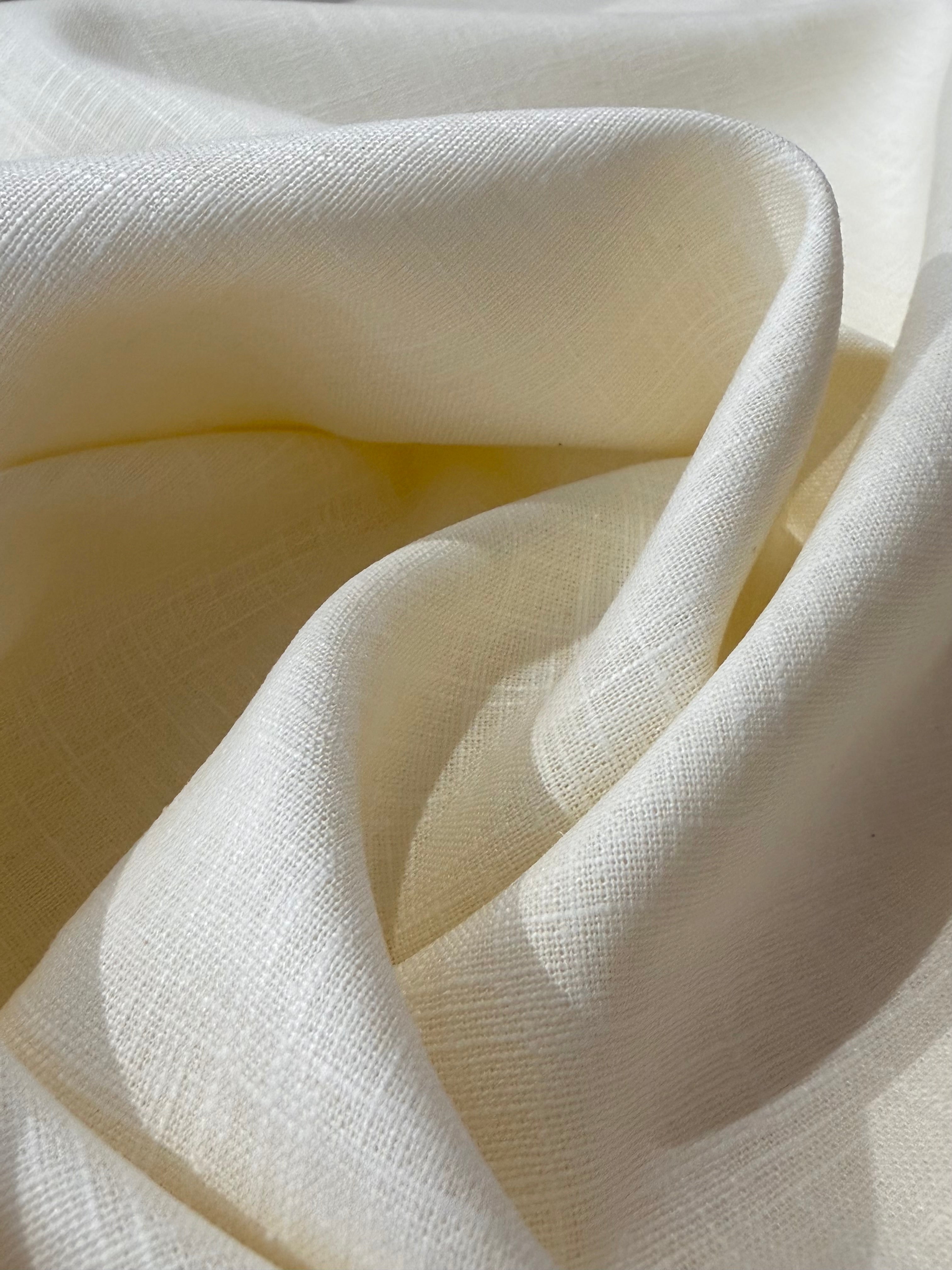 Ramie Cotton Blend - Clotted Cream
