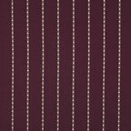 Burgundy Jacquard Flower Stripe Cotton