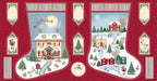 Country Christmas Stocking By Makower UK