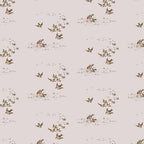 Ayla - Flying Birds Lavender A-1727-P By Max and Louise For Andover Textiles Fat Quarter