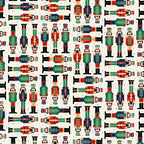 The Nutcracker - Soilders Cream MU-224-Q Individual Fat Quarter- By Makower UK