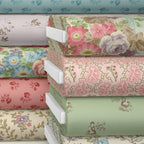 Ayla - Flower Girl Lace A-1724-L Max and Louise For Andover Textiles Fat Quarter