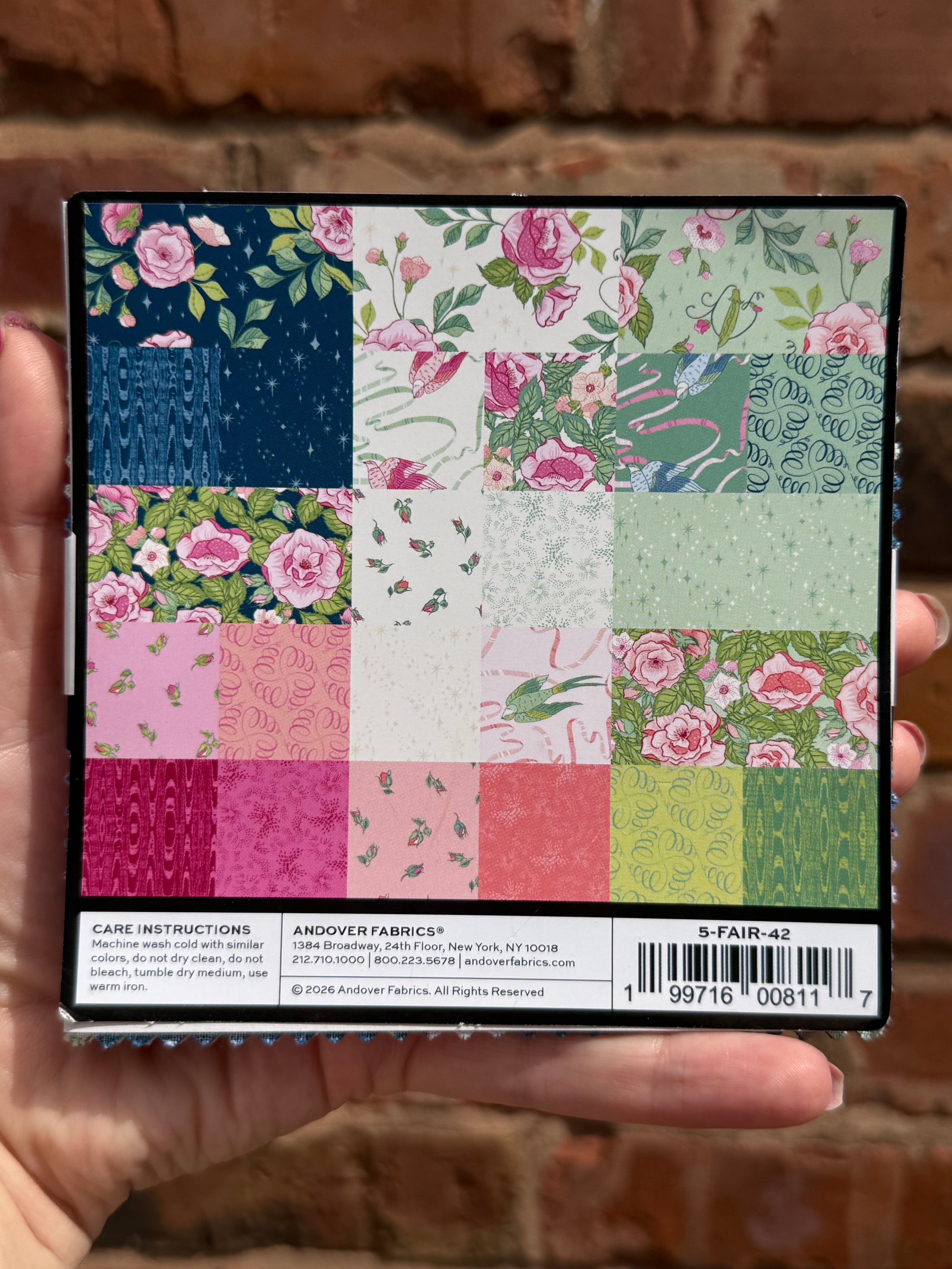 Fairytales By Tiffany Lauren for Andover Fabrics - 5 Inch Charm Park