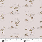 Ayla - Flying Birds Lavender A-1727-P By Max and Louise For Andover Textiles Fat Quarter