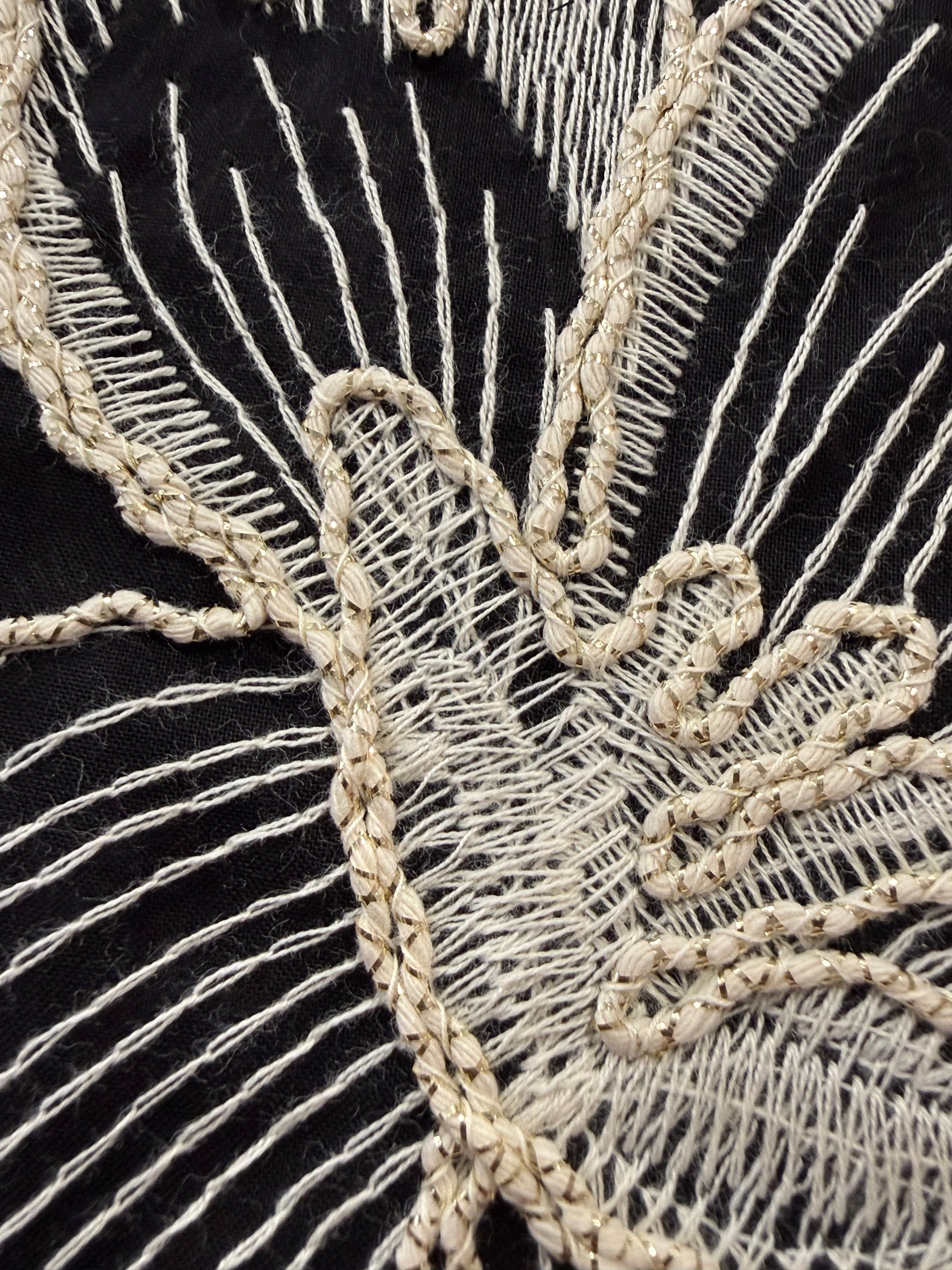 Saint Paulia Cotton Embroidery