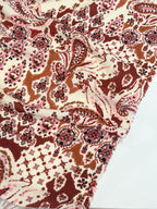 Paisley Viscose Blend Deadstock