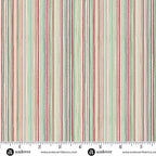 Fine Stripe Cream MU237Q - Country Christmas By Makower UK