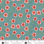 Sparrow Falls Blossom Teapot Blue A-10385-B By Andover Fabrics