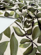 Painterly Leaf Viscose Blend