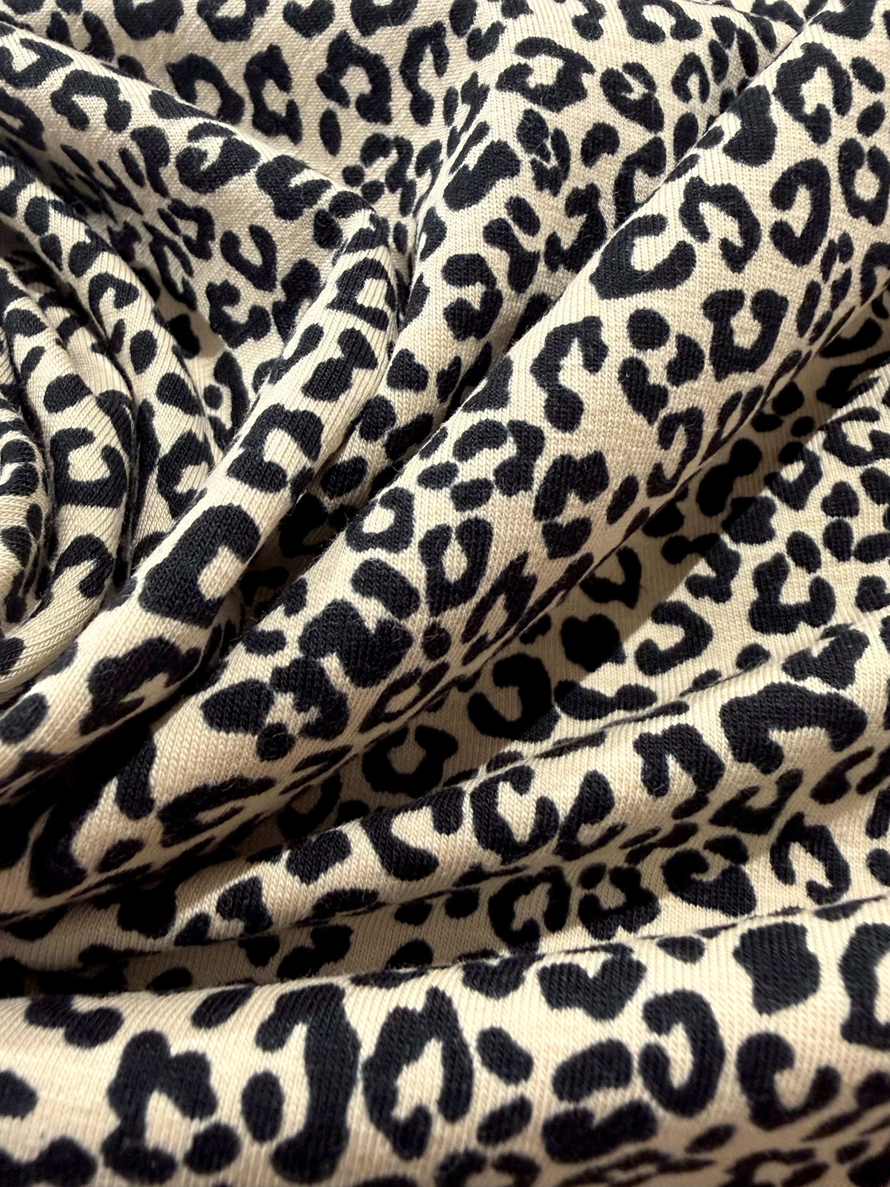 Tiny Leopard Cotton Jersey