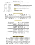 Introduction To Dressmaking – Sew The Remy Raglan Top By Sew House Seven (Three Week Course)