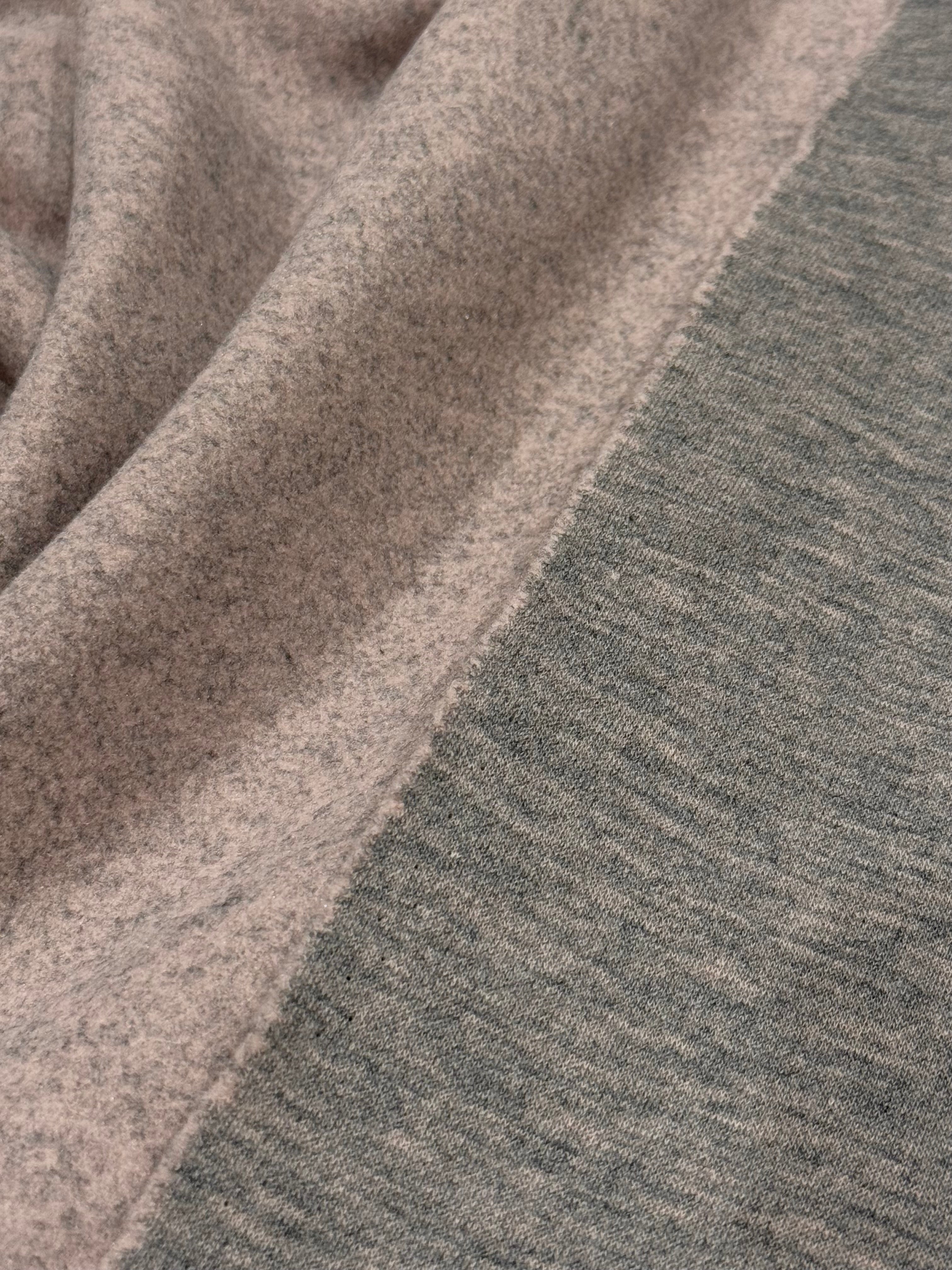 Pink/Beige/Grey Melange Knit
