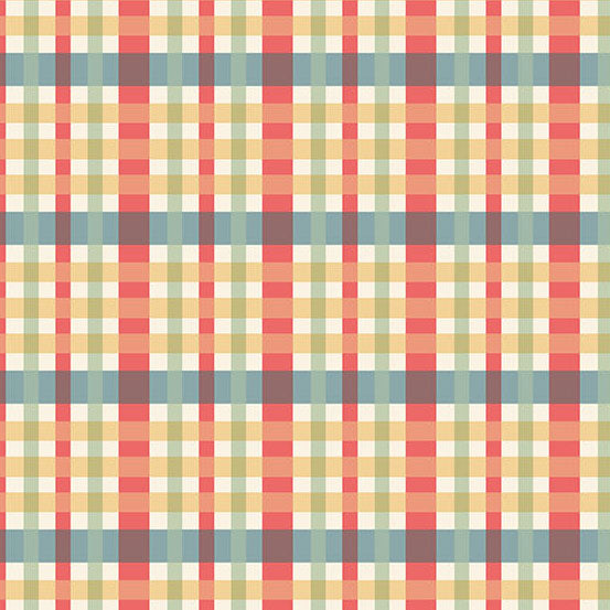 Sparrow Falls Check Flax A-10384-L By Andover Fabrics