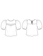 Sew The Friday Pattern Company Patina Blouse Or Sagebrush Top Workshop