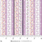My Darling Unicorn - Small Wallpaper Stripe HG2278-52 By Karissa Schulten For Henry Glass