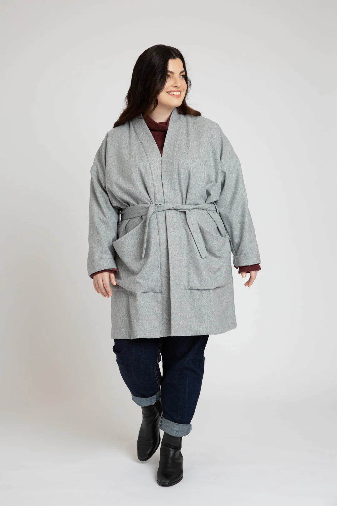 Hovea Jacket And Coat Curve By Megan Nielsen