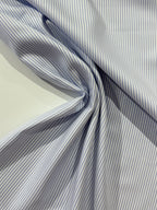 Ex Designer Deadstock Cotton - Sky Blue 90cm Remnant