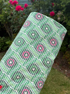 Summer Fresh Seersucker Cotton Blend Ex Designer Deadstock