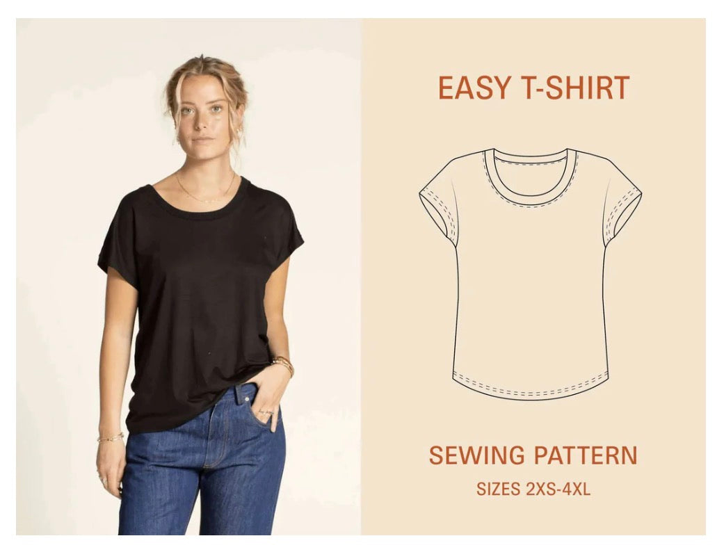 Get To Know Your Overlocker And Sew A Simple T-Shirt - 1 Full Day Stretch Knit Workshop