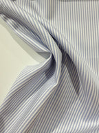 Ex Designer Deadstock Cotton - Sky Blue 90cm Remnant