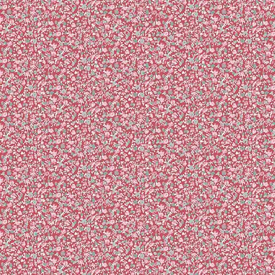 Petite Fleur By Makower UK - Petals Pink -183-P Fat Quarter