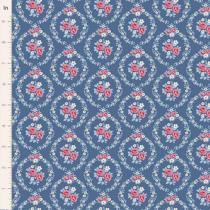Village Life Mable Blue 100697 By Tilda