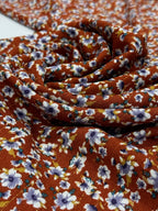 Amelia Viscose Crepe With Lurex