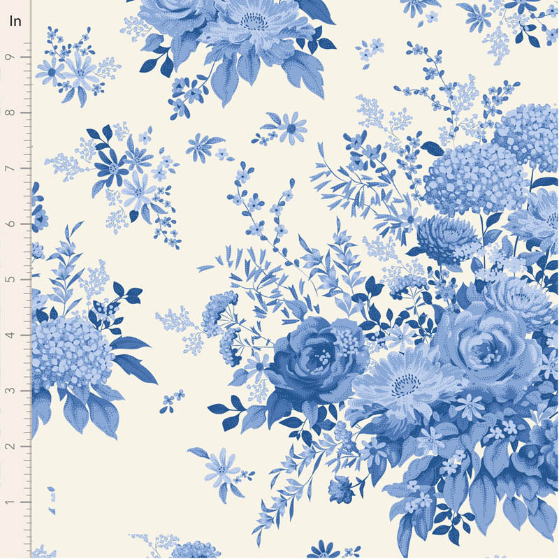 Something Blue - Wallgarden Blue TD100667 By Tilda