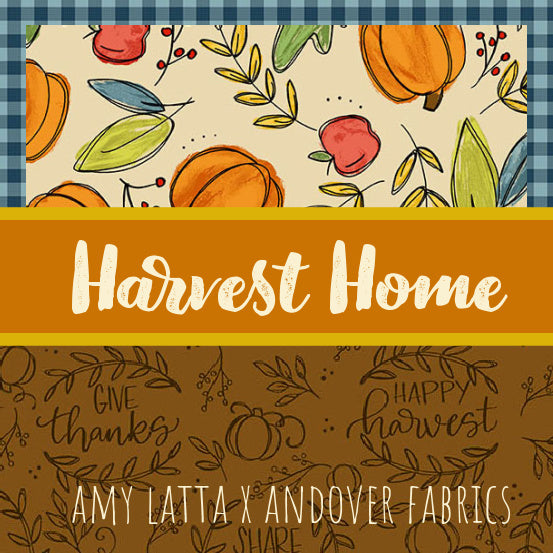 Bountiful Harvest Cream A-10112-L - Harvest Home By Amy Latta For Andover Fabrics