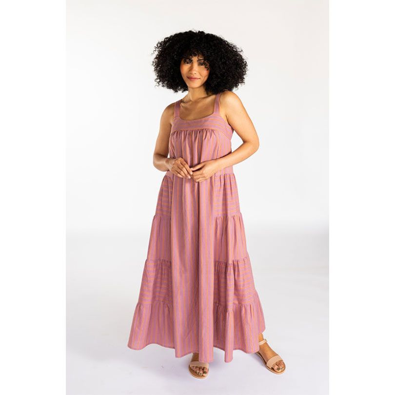 Marcel Dress And Tank Top/ Vest Top By Chalk And Notch