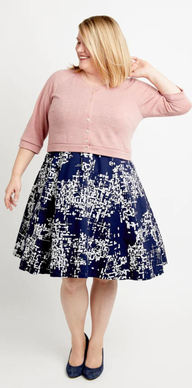 Cashmerette Fuller Cardigan Sizes 12-32