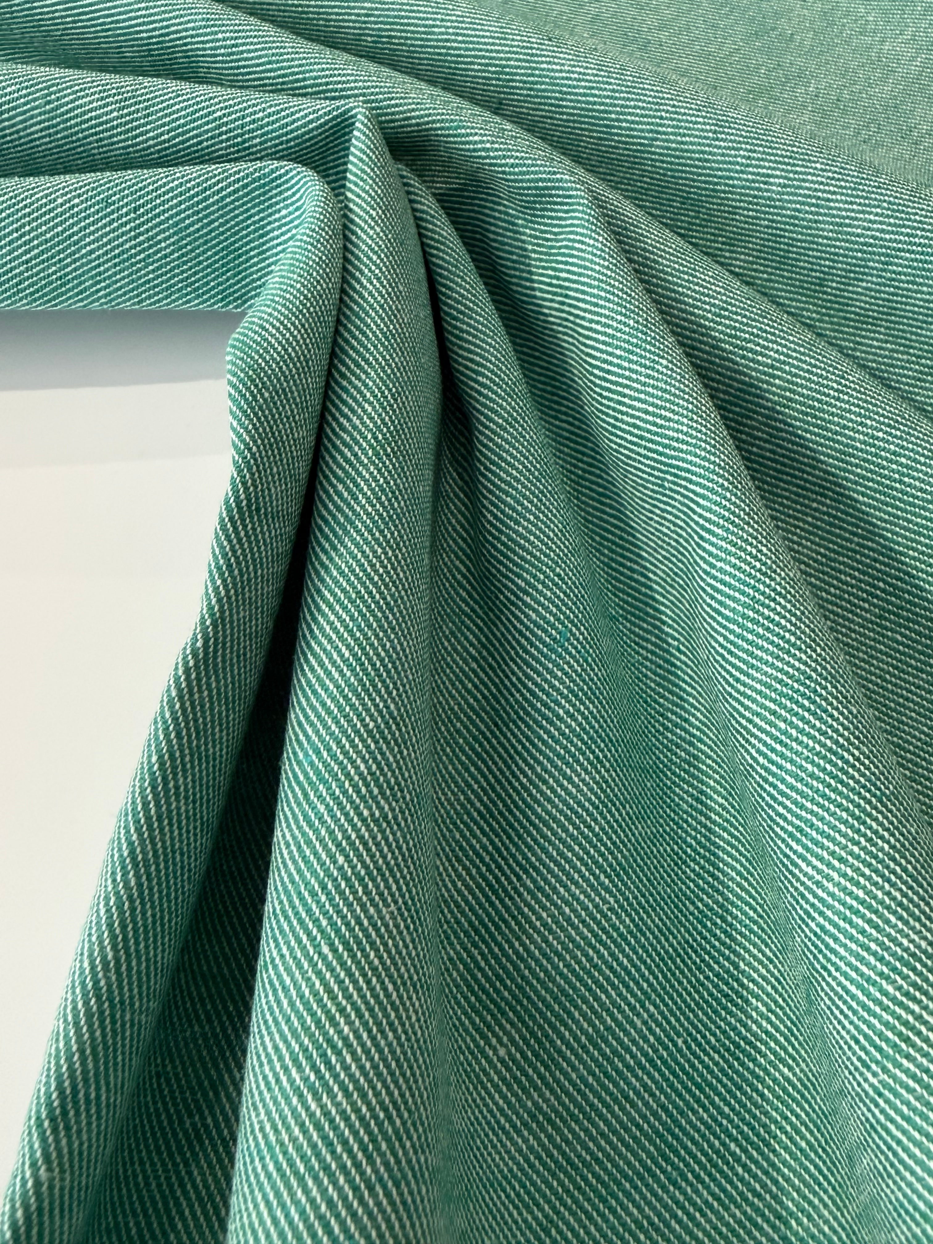Non Stretch Pastel Denim - Mint Green