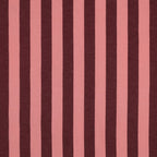 Aubergine Cotton Yarn Dyed Stripes