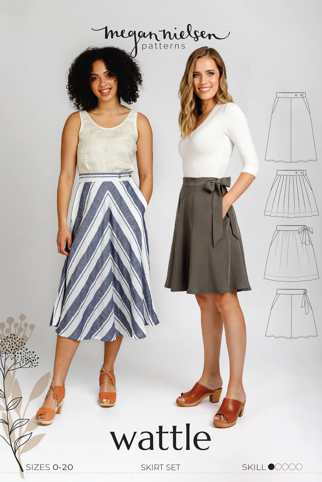 Wattle Skirt Set By Megan Nielsen