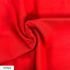 Organic Premium Solid Cotton 3248-18 - Red