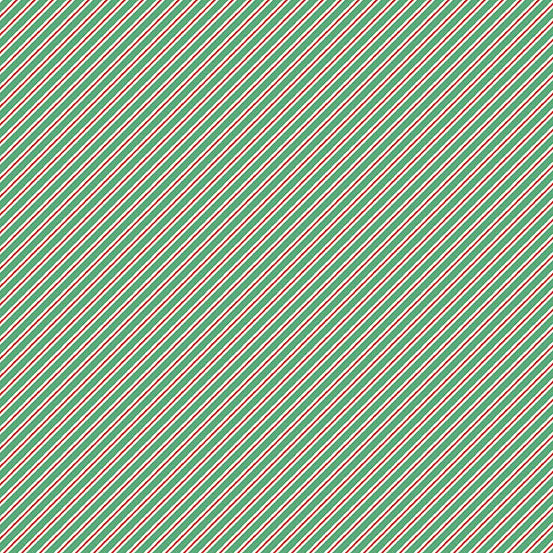 The Nutcracker - Candy Stripe Green MU-227-G - By Makower UK