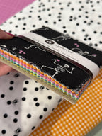Ghostly Garden 5 Inch Charm Pack By KP Creates for Andover Fabrics