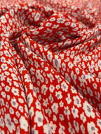 Wild Blossom Lyocell - Red