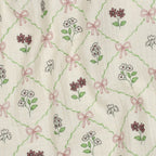 Bows & Blooms Cotton Double Gauze